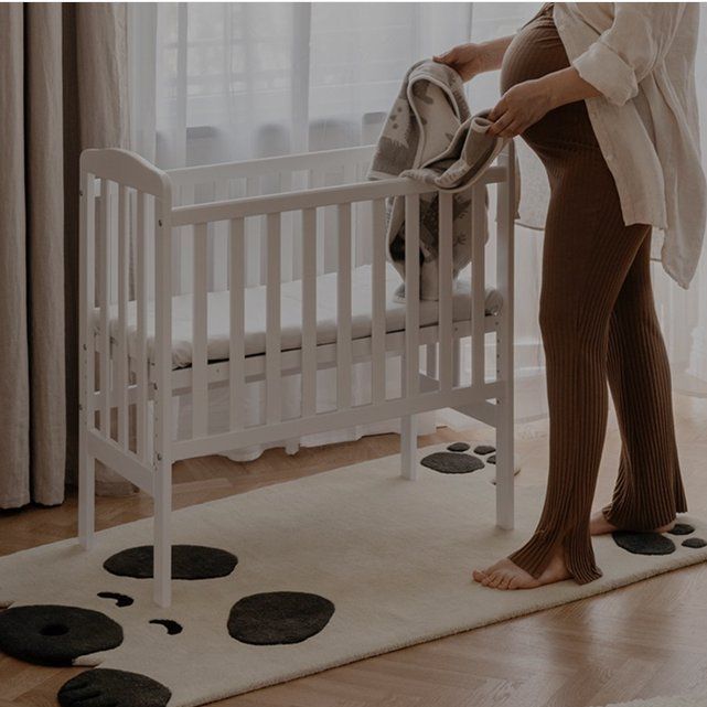 Tappeto Bambini Rettangolare 100x160 Cm Blu E Grigio | Morbido In Velluto Cristallo Con Fondo Antiscivolo