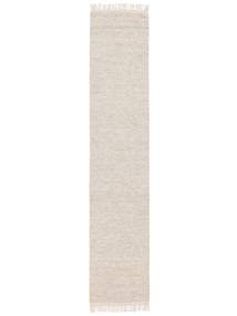 Melange 80X400 Small Beige Plain (Single Colored) Runner Rug
