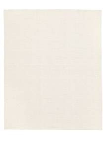  Wool Rug Plain (Single Colored) Kelim Loom Natural White