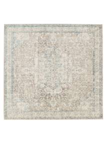 Nadia 200X200 Cream White/Greige Medallion Square Rug