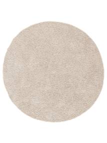 Comfy Kids Rug Ø 150 Small Beige Plain (Single Colored) Round