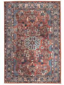  Medallion Washable Galaxy Oriental Rug - Rust Red/Blue 200X300 Cotton