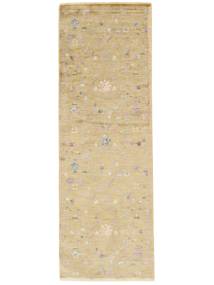 Vivian 100X285 Small Mustard Yellow Runner Rug