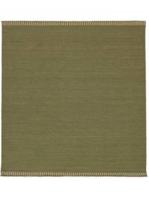  Large Visby Rug - Green 250X250 Wool