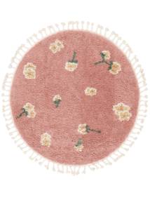  Kids Rug Shaggy Linnea Pink Round Small