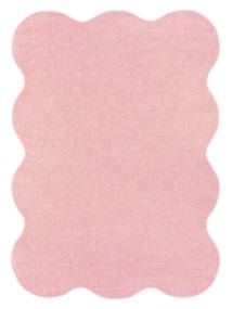  Χαλί Εσωτερικού/Εξωτερικού Χώρου Αφηρημένου Σχεδίου Πλένεται Olga Χαλι - Ροζ 160X230 Σε Μοντέρνο Στυλ