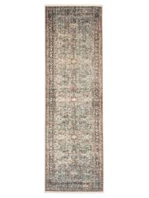  Abstract Small Nineve Rug - Brown/Green 80X250 Wool