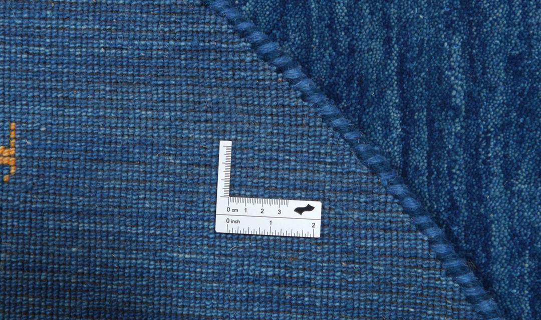 
    Gabbeh loom Two Lines - Azul - Ø 150 cm
  