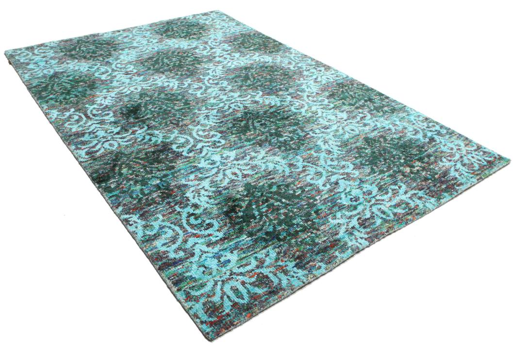 Kamala - Light blue / Multicolor - 190 x 290 cm
