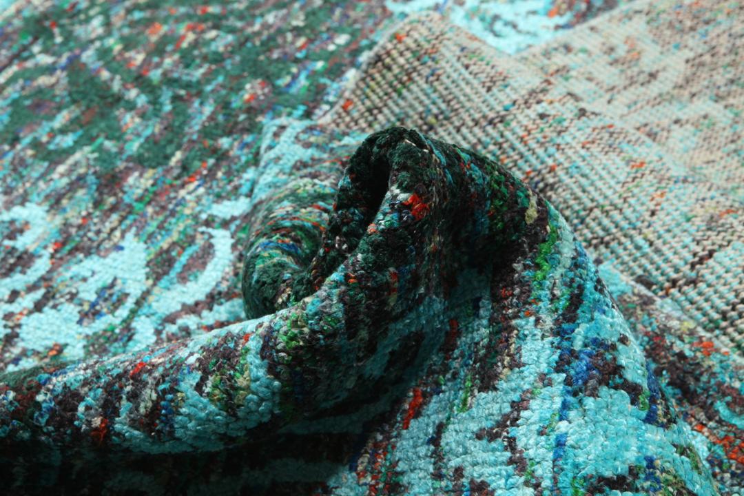 Kamala - Light blue / Multicolor - 190 x 290 cm