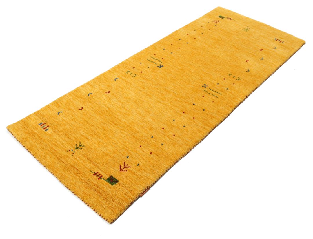 Gabbeh Loom Frame - Yellow - 80 x 200 cm