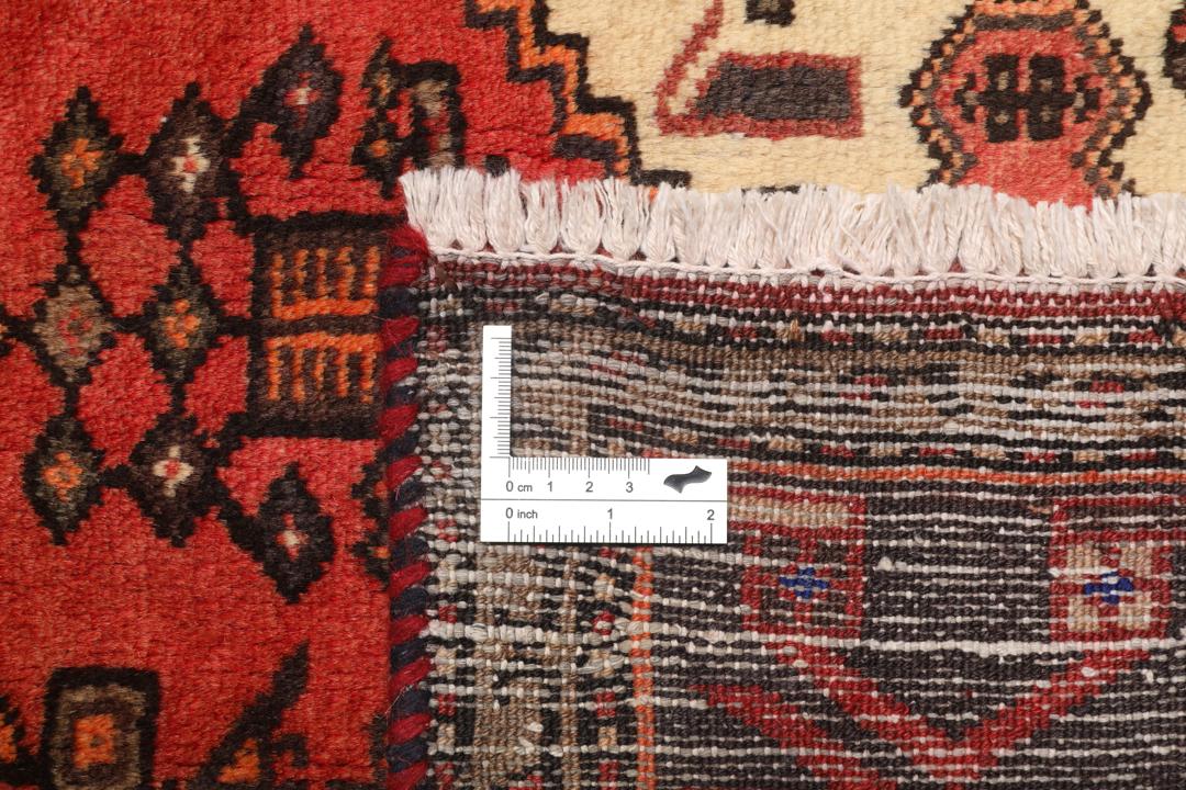 Hamadan - Brown / Red - 126 x 218 cm