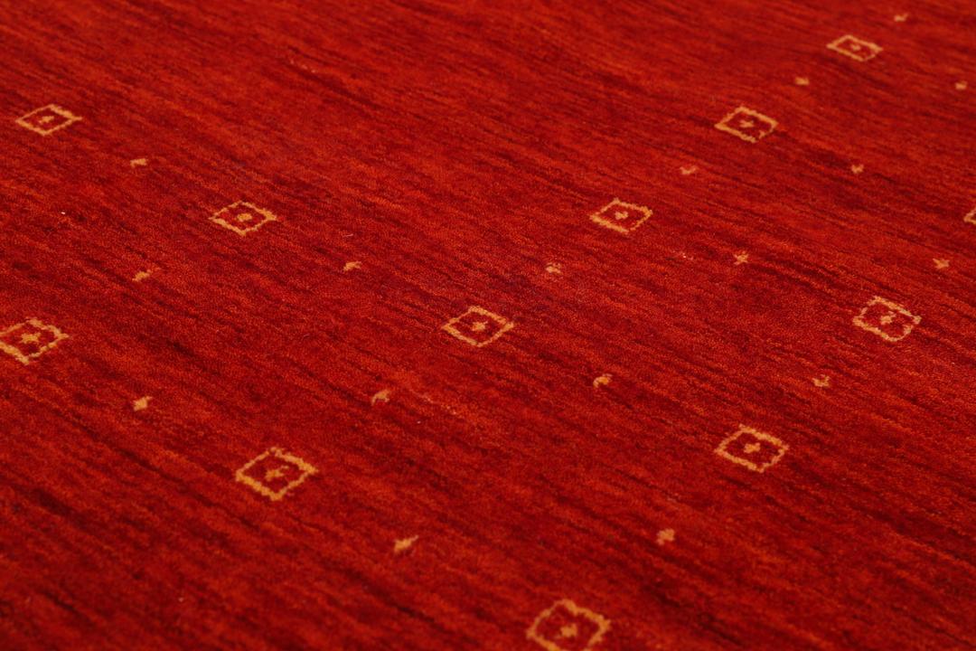 Loribaf Loom Fine Delta - Vermelho - 140 x 200 cm