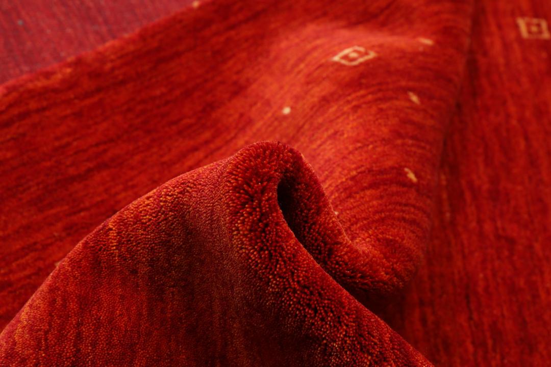 Loribaf Loom Fine Delta - Vermelho - 140 x 200 cm