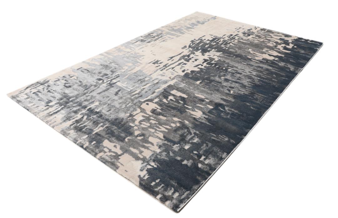 Kaskad - Grey / Cream white - 200 x 300 cm