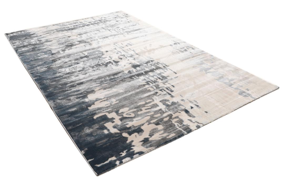 Kaskad - Grey / Cream white - 200 x 300 cm