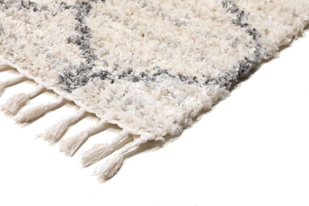 Meissa - Cream beige / Grey - 200 x 300 cm