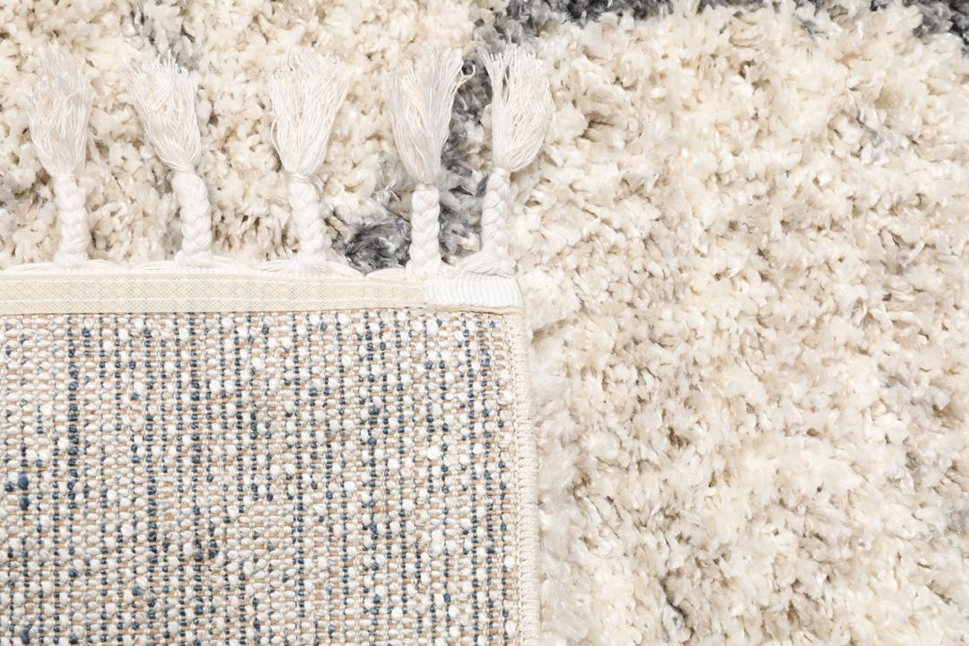 Meissa - Cream beige / Grey - 200 x 300 cm