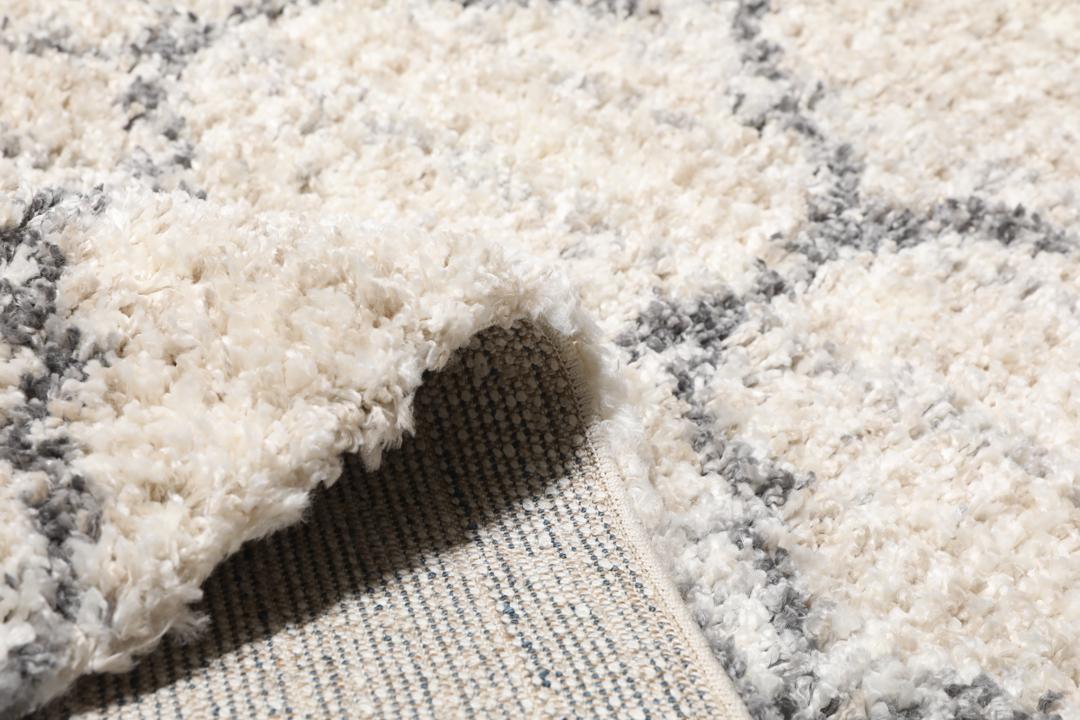 Meissa - Cream beige / Grey - 200 x 300 cm