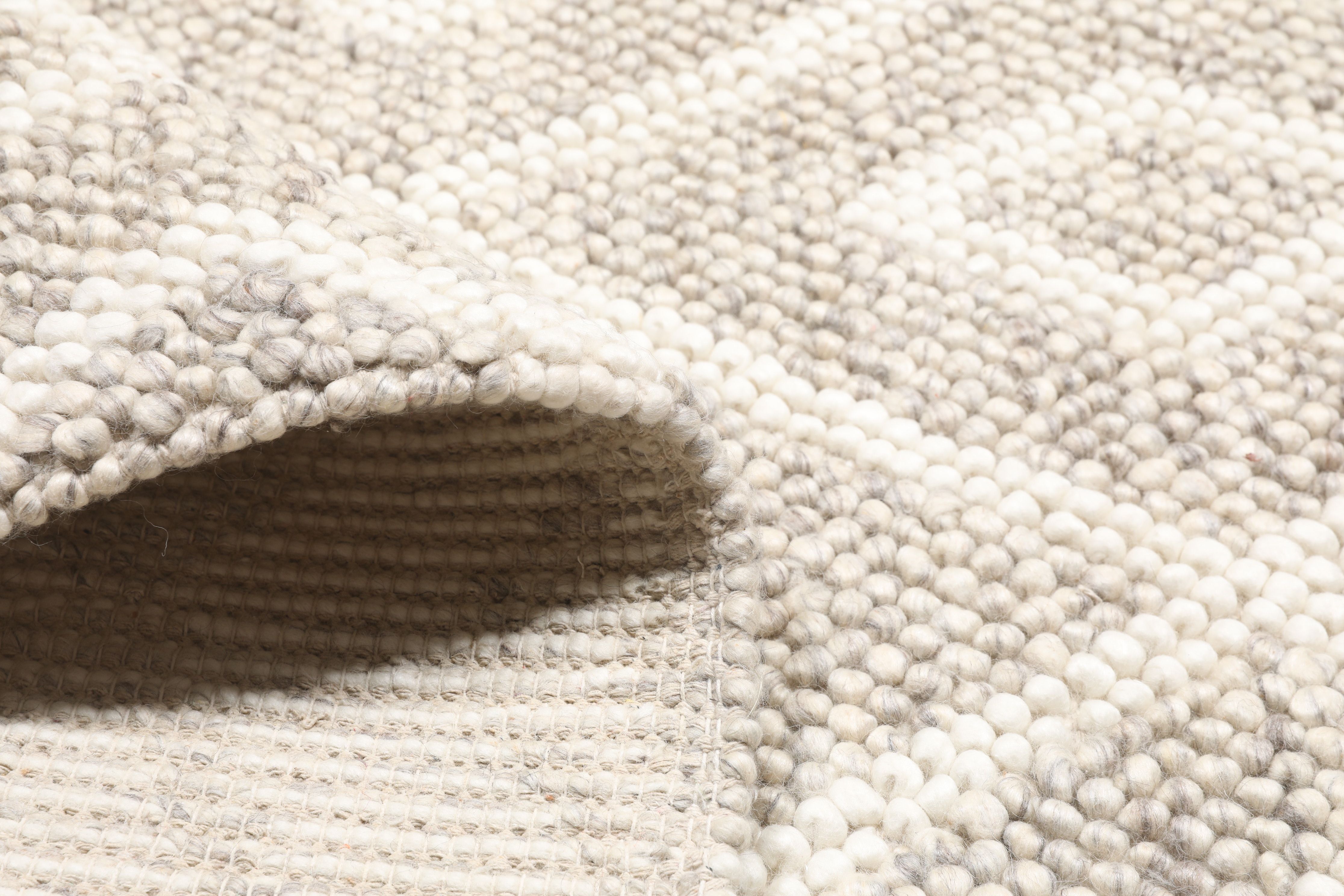 【WESTRIDE/ウエストライド】RUG WOOL HUDSON Rugvista core - Hudson - Greige 170 x 240 cm Wool Rug - Rugvista