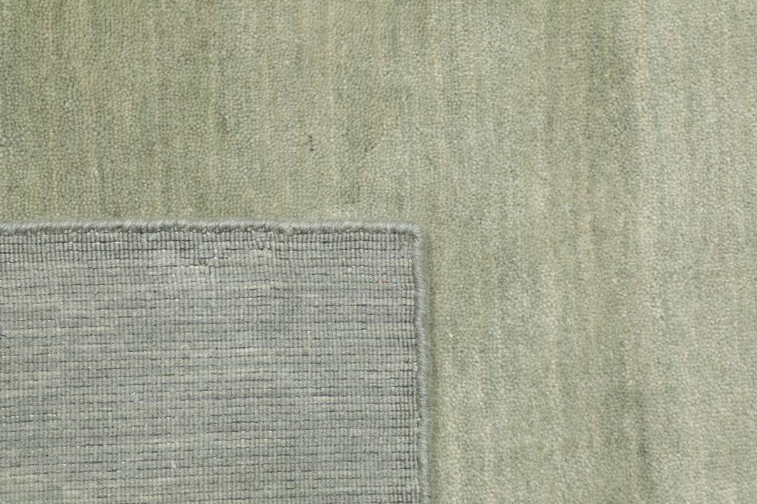Handloom Frame Grey Green Rug - Rugvista