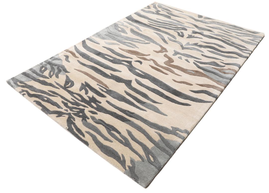 Love Tiger - Grey - 160 x 230 cm