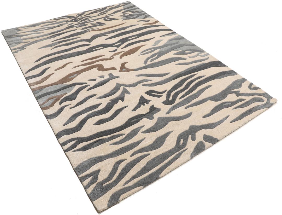 Love Tiger - Grey - 160 x 230 cm