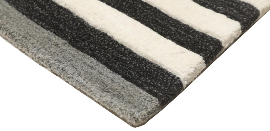 Rugvista premium - Tilt - Gris 160 x 230 cm Tapis De Laine - Rugvista