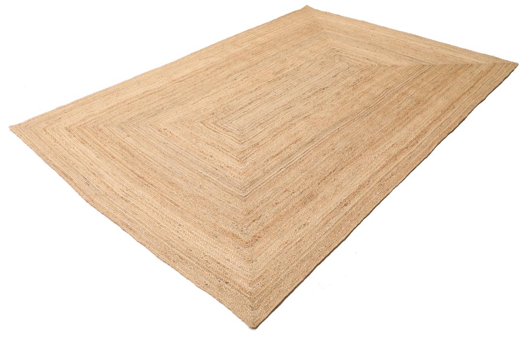 Tapis Jute Naturel Tissé Main Tapis D'extérieur RugVista Frida Oval - 200 X 140 Cm, Jute, Poil Ras, Pour Terrasse, Jardin, Salon, Résistant Aux UV Tapis 200x140cm Ovale Frida