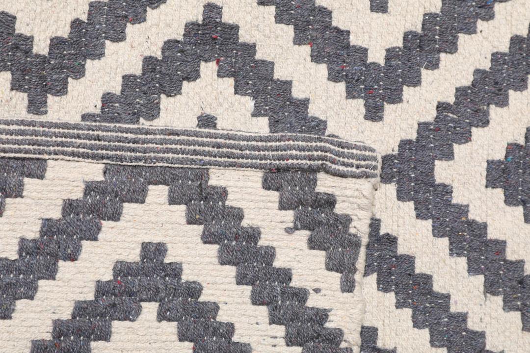 Torun Rug Rugvista core - Torun - Siva / Bijela 170 x 240 cm Pamučni Sag - Rugvista