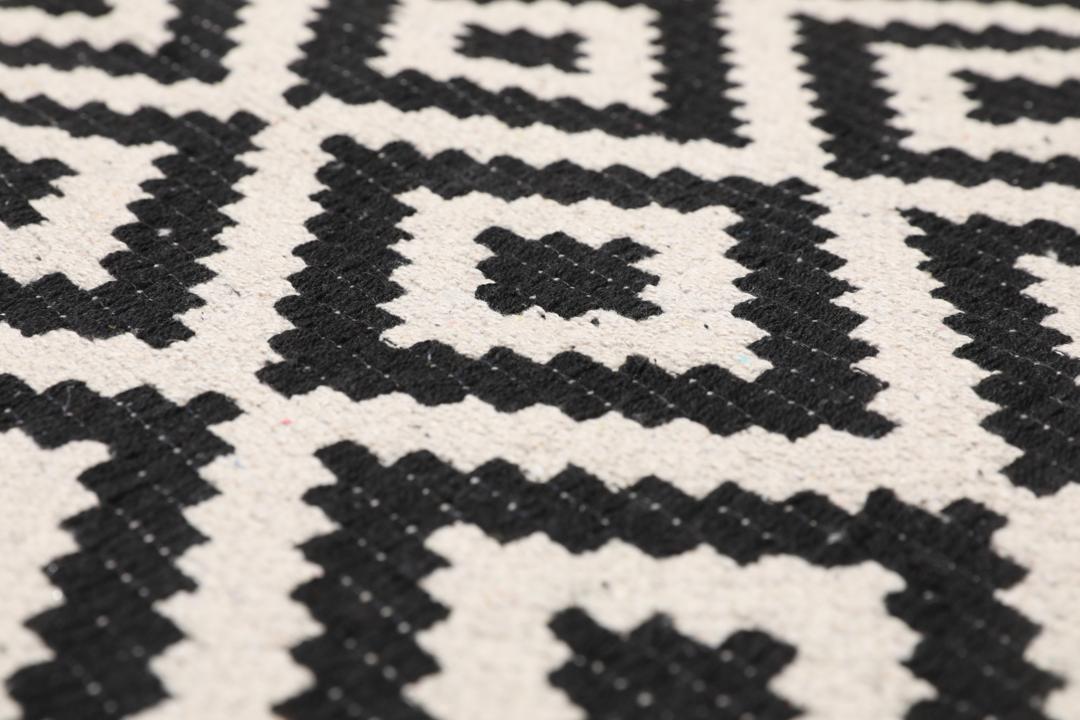 Torun Rug Rugvista core - Torun - Preto / Branco, Passadeiras 80 x 250 cm Tapete ...