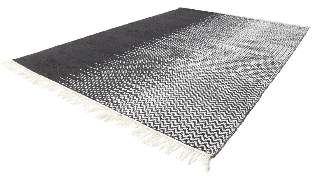 Sixten - Negru / Gri - 170 x 240 cm