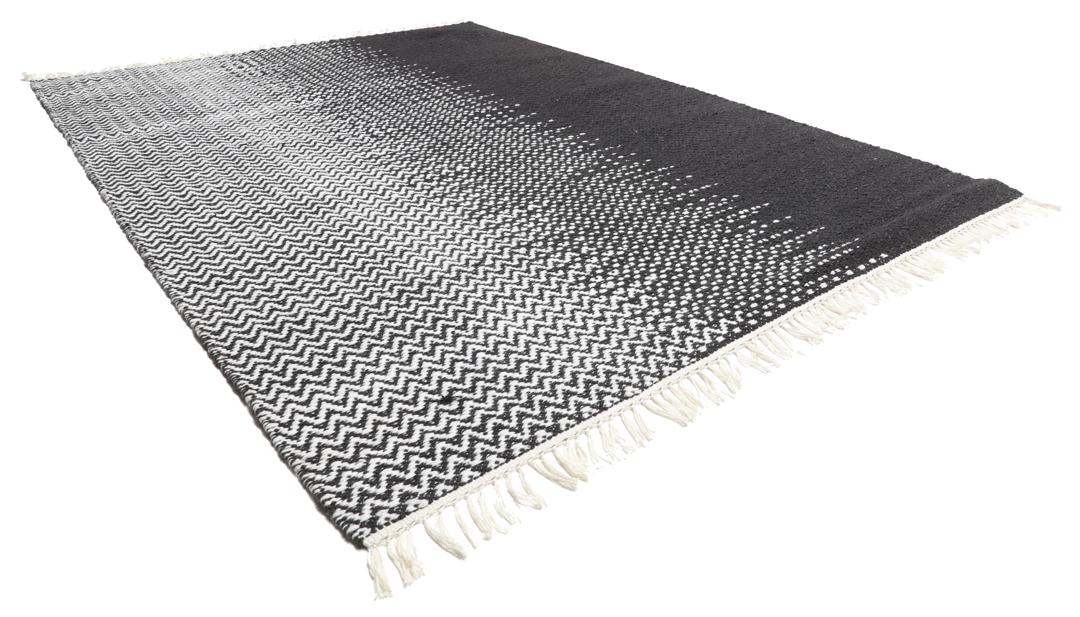 Sixten - Negru / Gri - 170 x 240 cm