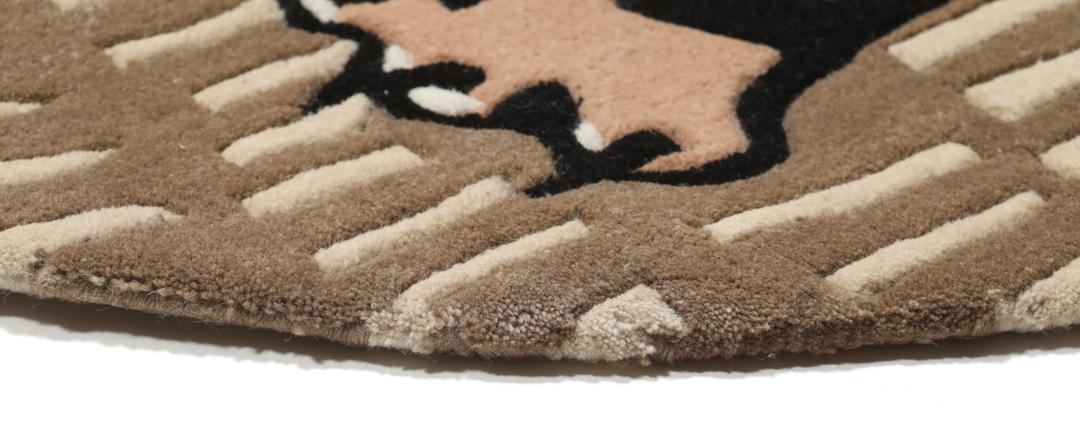 Cool Cat - Taupe brown / Beige - Ø 150 cm