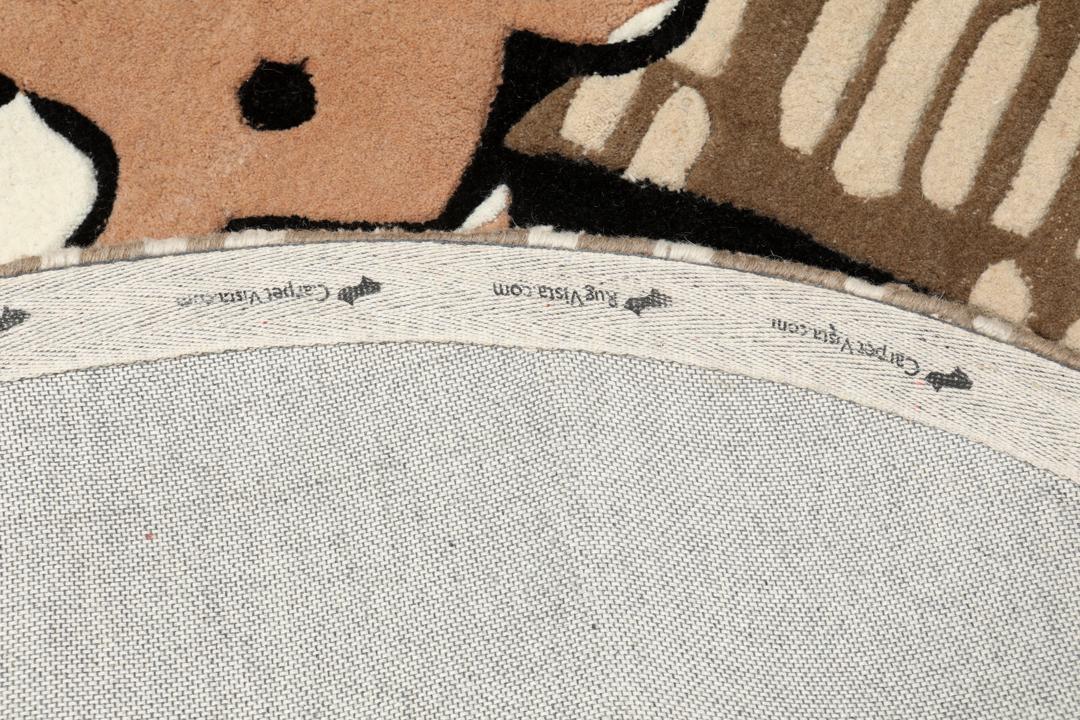 Cool Cat - Taupe brown / Beige - Ø 150 cm