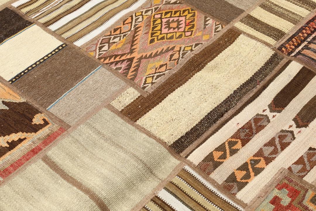 Tekkeh Kelim - Brun / Beige - 201 x 301 cm