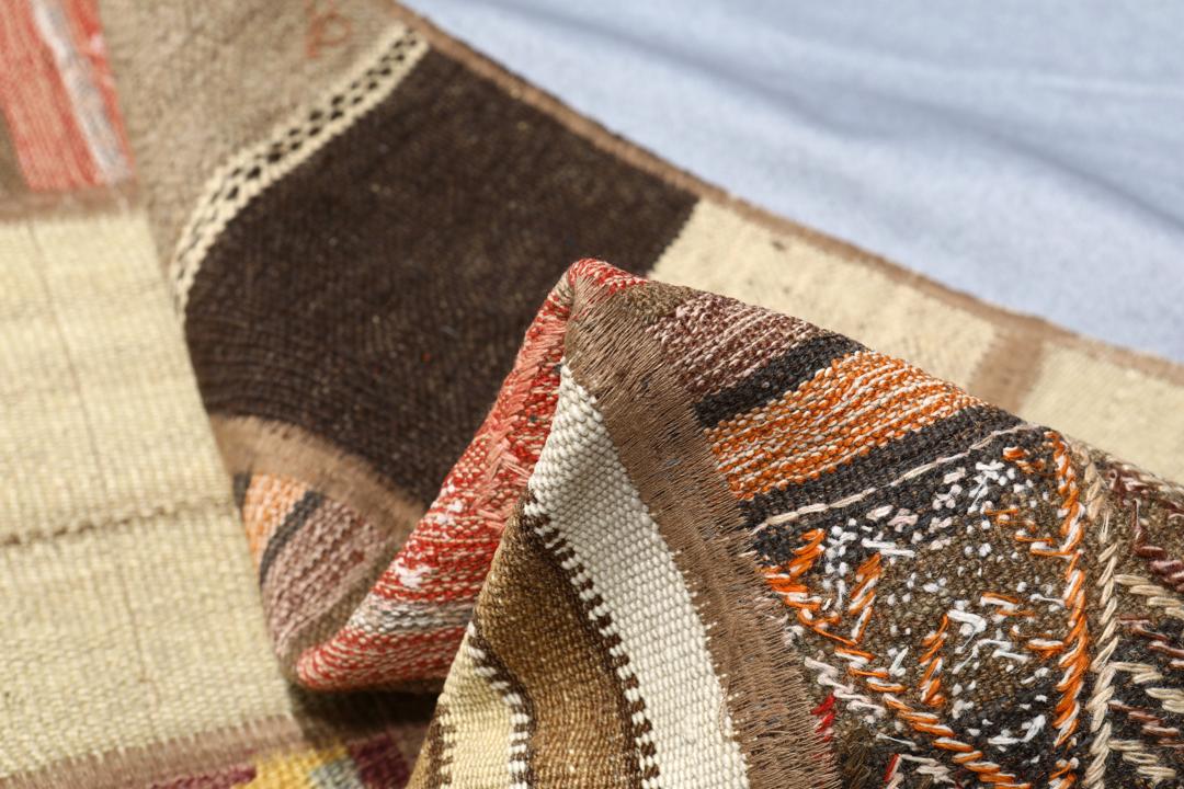 Tekkeh Kelim - Brun / Beige - 201 x 301 cm