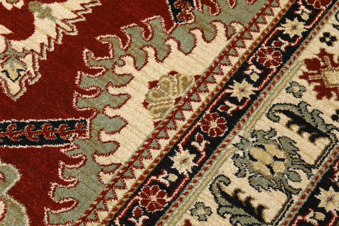Kazak Mirvan rood vloerkleed