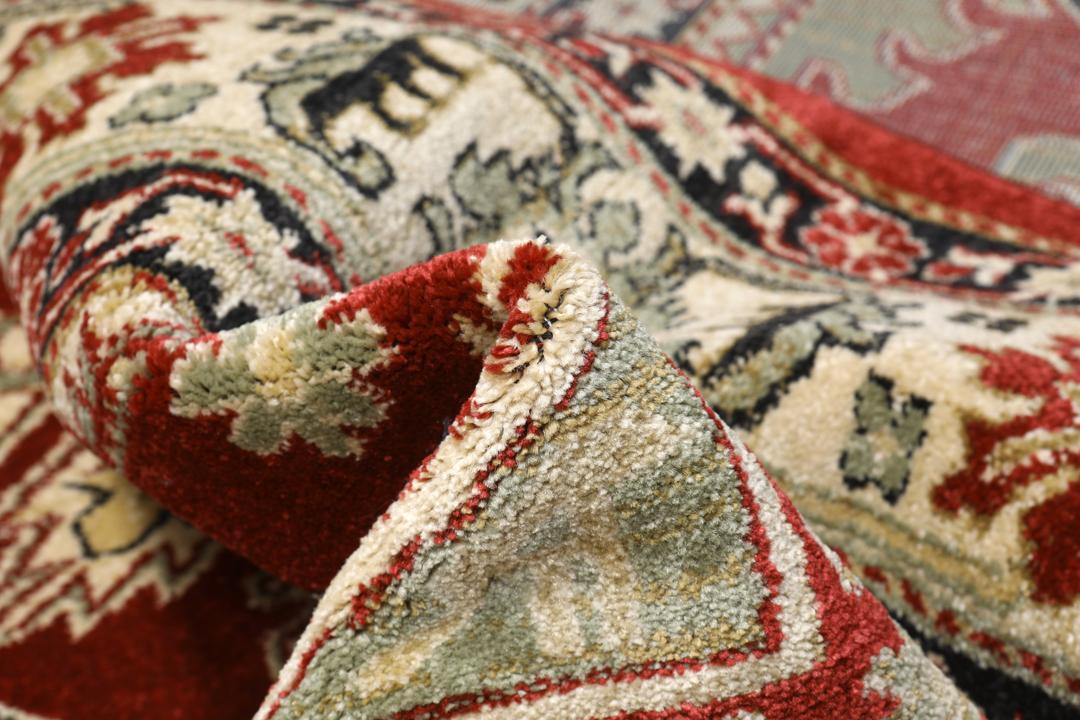 Kazak Mirvan rood vloerkleed