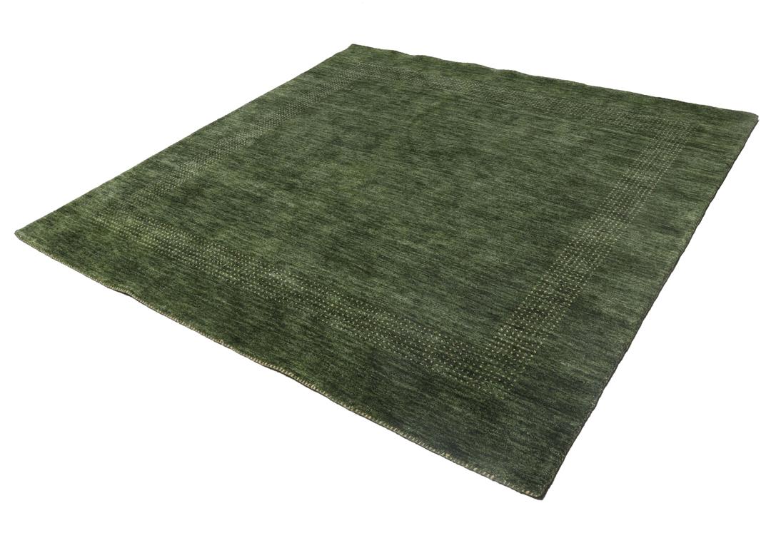 Rugvista core - Handloom Gabba - Forest Green 200 x 200 cm Wool Rug ...