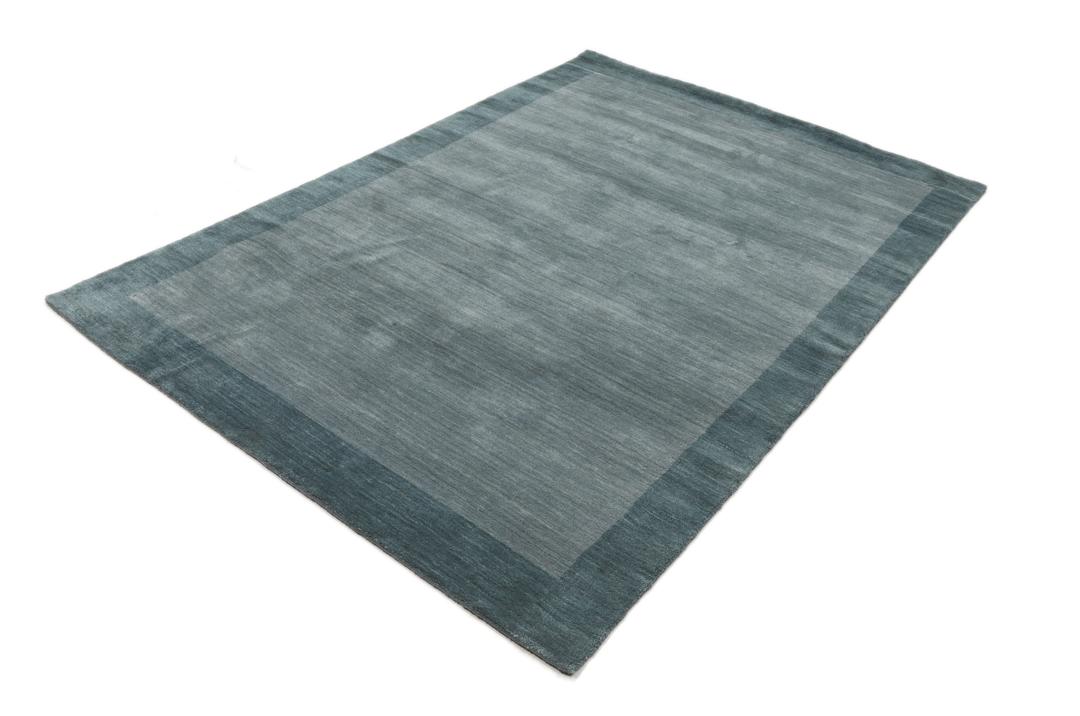 Handloom Frame - Dark teal - 160 x 230 cm