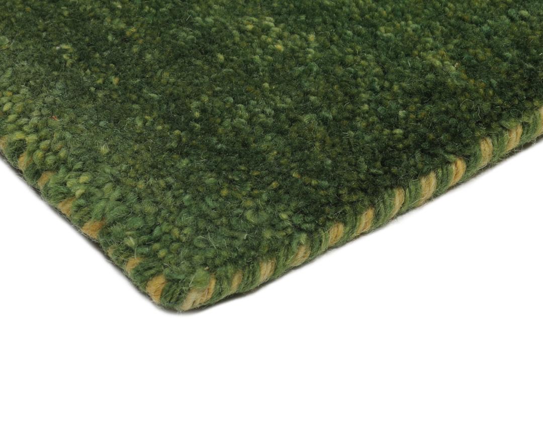 Rugvista premium - Gabbeh Loom Frame - Green 100 x 160 cm Wool Rug ...