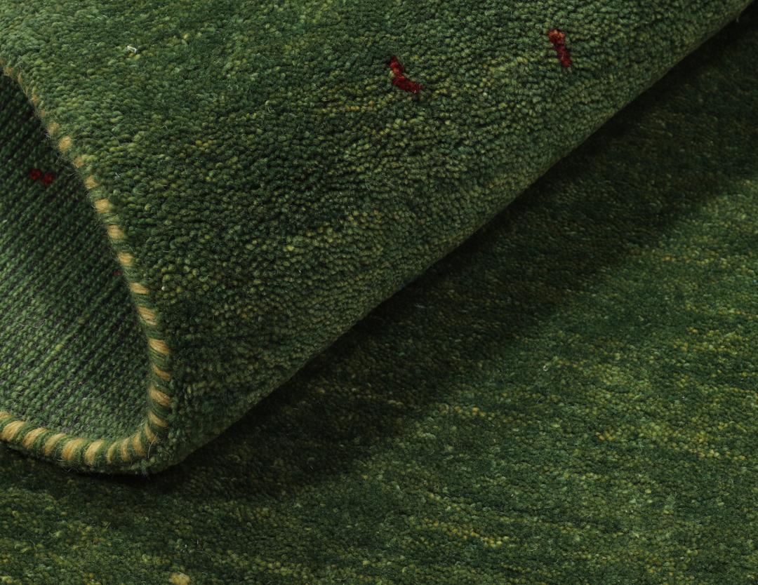 Rugvista premium - Gabbeh Loom Frame - Green 100 x 160 cm Wool Rug ...