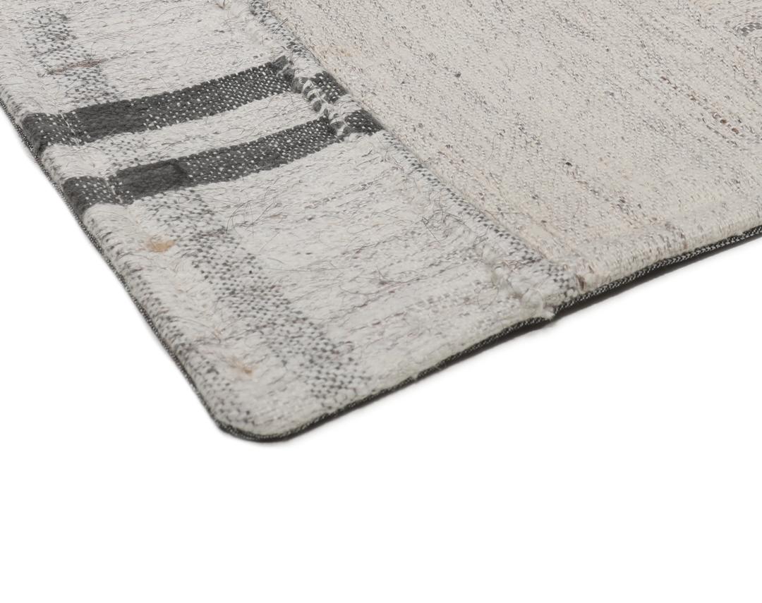 Kelim Patchwork - Lysegrå / Beige - 171 x 230 cm