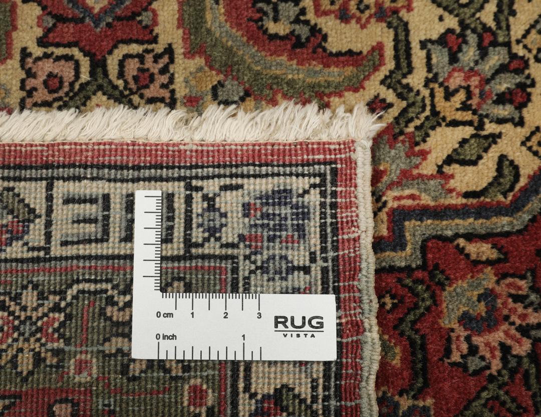 Håndlavet Tabriz-tæppe fra Persien i flerfarvet design