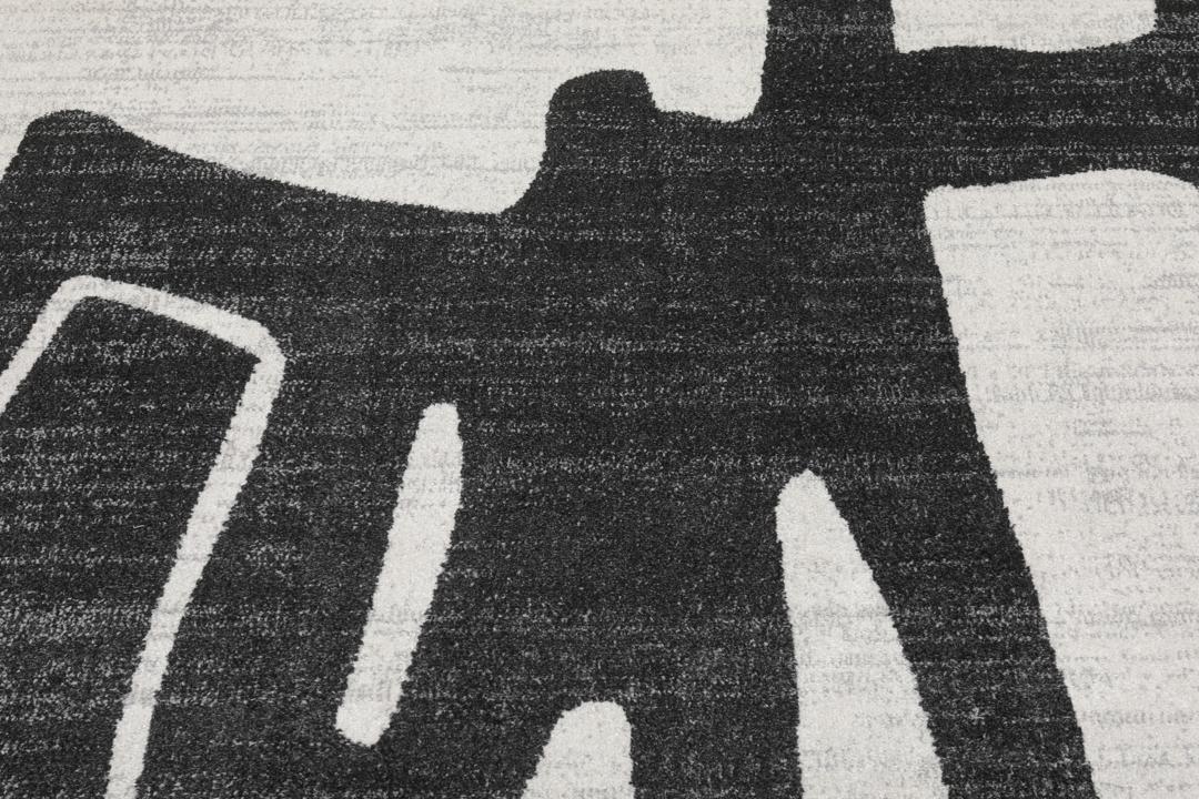 Art field - Black / White - 200 x 300 cm