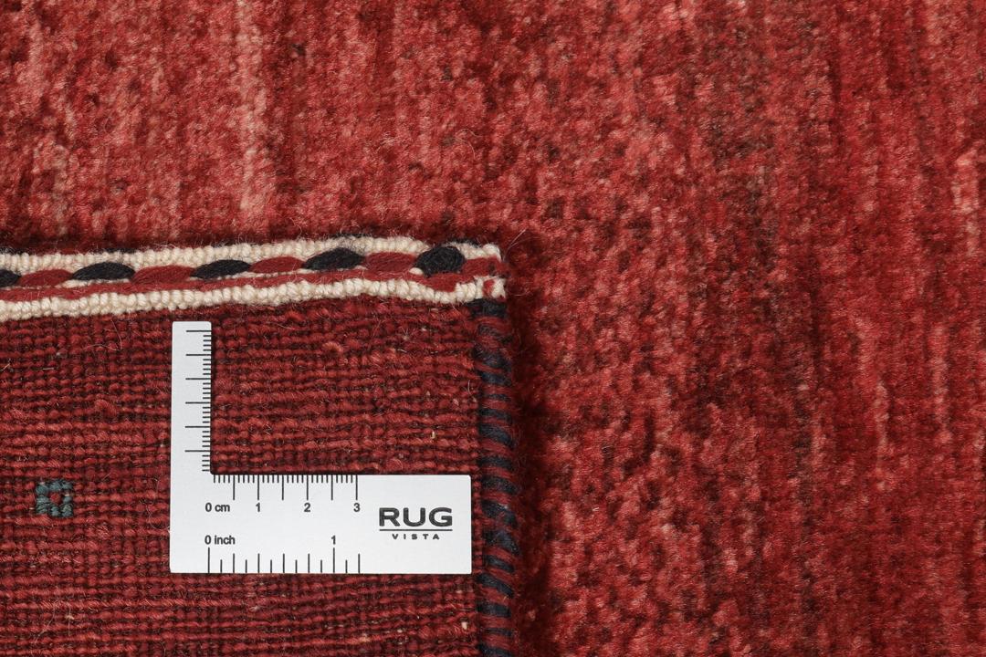 Rood handgeknoopt Loribaft Fine tapijt uit het Midden-Oosten
