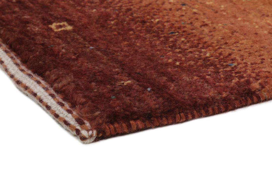 Handgeknoopt wollen Loribaft Fine tapijt uit het Midden-Oosten in veelkleurige strepen