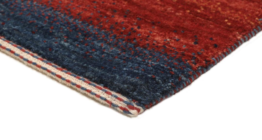 Hand-knotted Loribaft Fine rug from the Middle East in multicolor