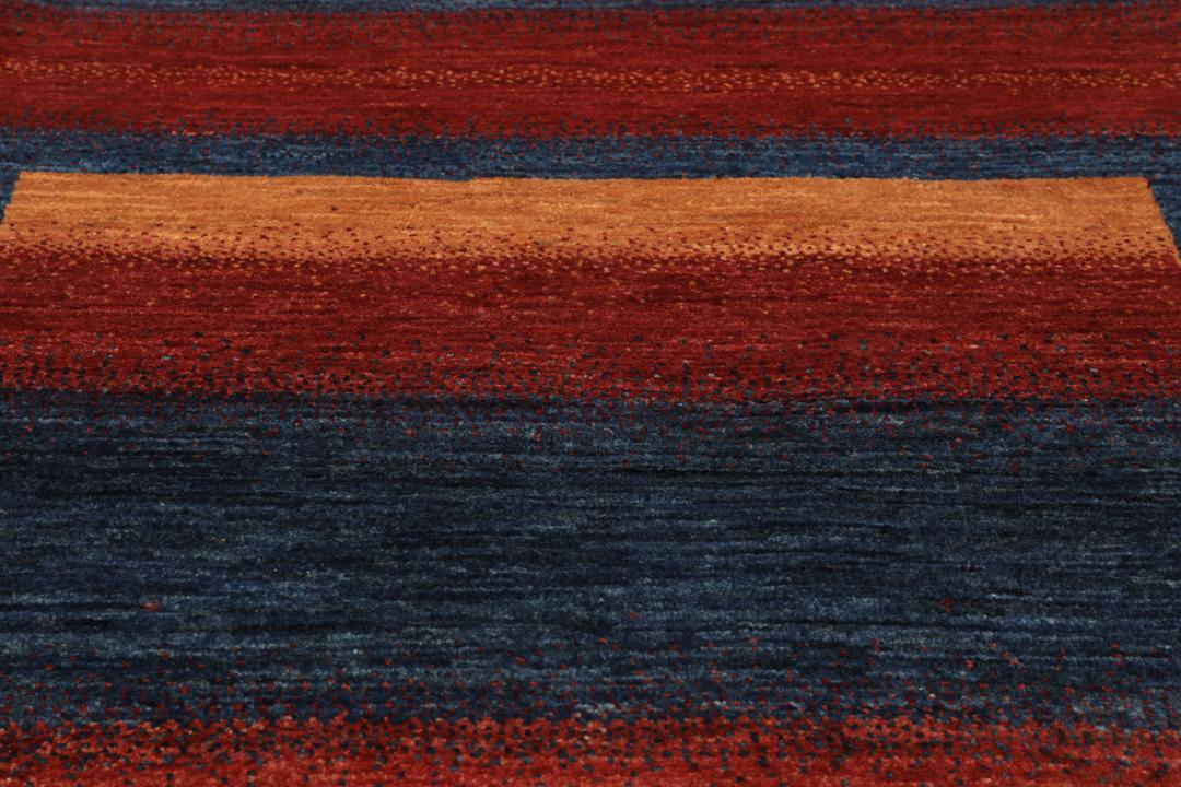 Hand-knotted Loribaft Fine rug from the Middle East in multicolor